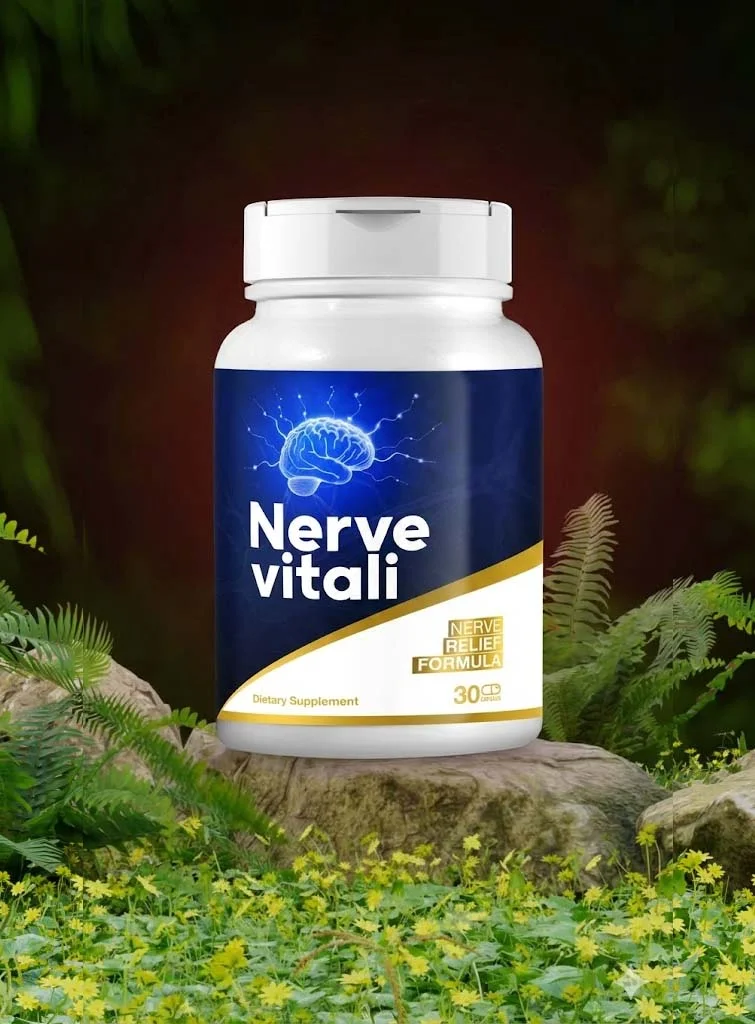 NerveVitali nerve support supplement bottle for nerve health and pain relief